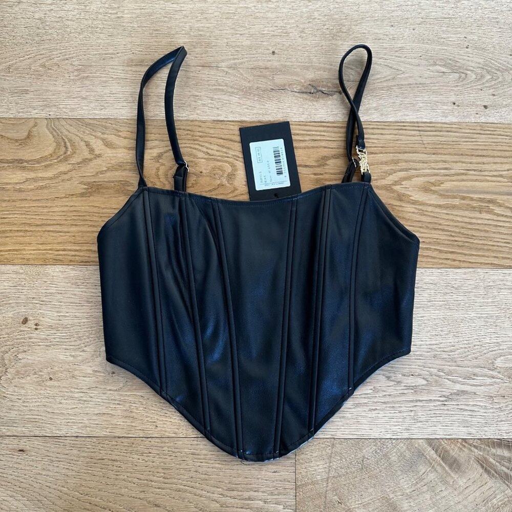 Jagger & Stone - Mini Corset in Black